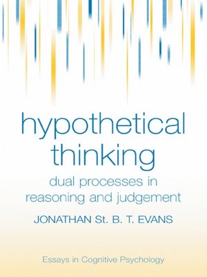 cover image of Hypothetical Thinking